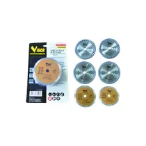 ACCESSORI PER MINISEGA VIGOR SET LAME 6 PEZZI Ø85MM.