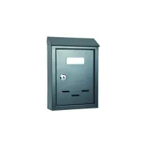 CASSETTE PER LETTERE VIGOR MOD. CORA ANTRACITE 18X6X26 CM