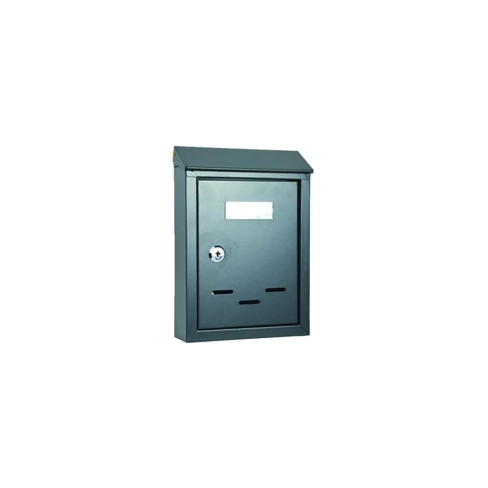 CASSETTE PER LETTERE VIGOR MOD. CORA ANTRACITE 18X6X26 CM CASSETTE PER LETTERE VIGOR MOD. CORA ANTRACITE 18X6X26 CM