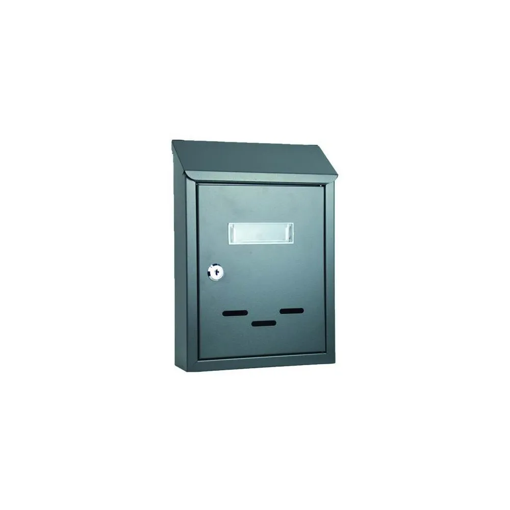 CASSETTE PER LETTERE VIGOR MOD. EZRA ANRACITE 21X7X30CM CASSETTE PER LETTERE VIGOR MOD. EZRA ANRACITE 21X7X30CM