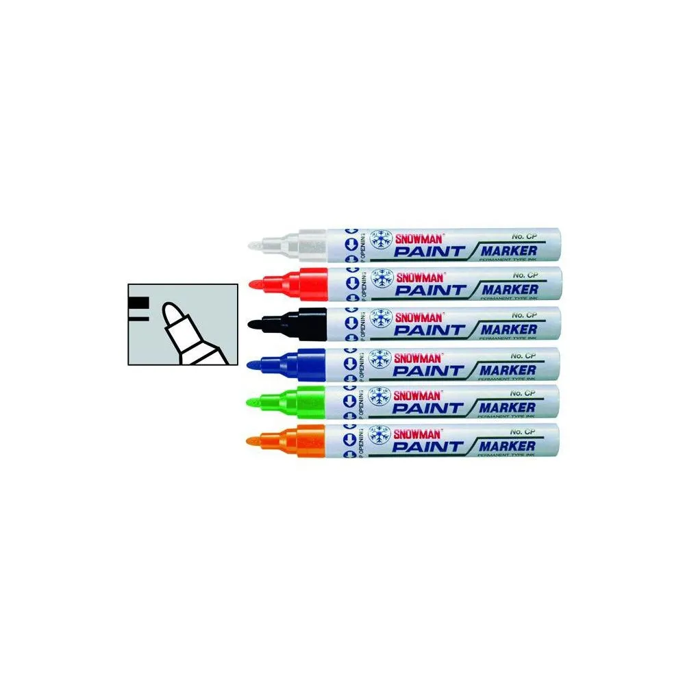PENNARELLI SNOWMAN PAINT-MARKER CP-12 MARRONE
