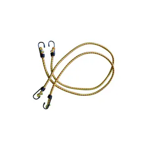 CORDE ELASTICHE VIGOR SET 2PZ GANCI ACCIAIO 8X1000 MM