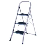 SGABELLO VIGOR ALLUMINIO TOMMY GRADINI LARGHI GRADINI 3