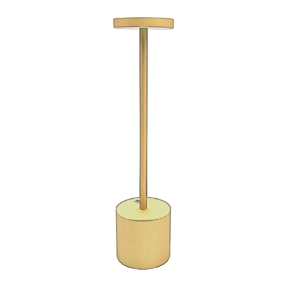 LAMPADA DA TAVOLO SCILLA 200LM ORO 3W 200 Lumen Ricaricabile USB