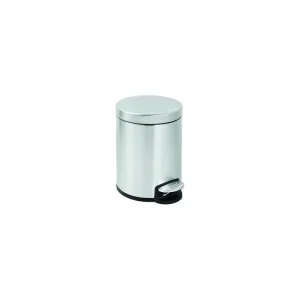 PATTUMIERE A PEDALE VIGOR INOX 5 LITRI 20X28H CM