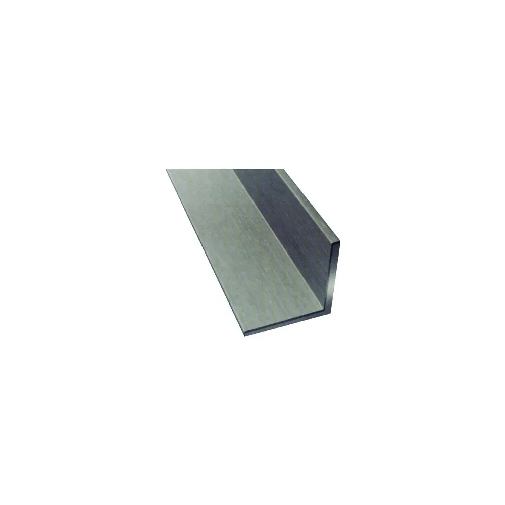 PROFILO ANGOLARE ALLUMINIO ARGENTO BARRE 2MT 10X1MM