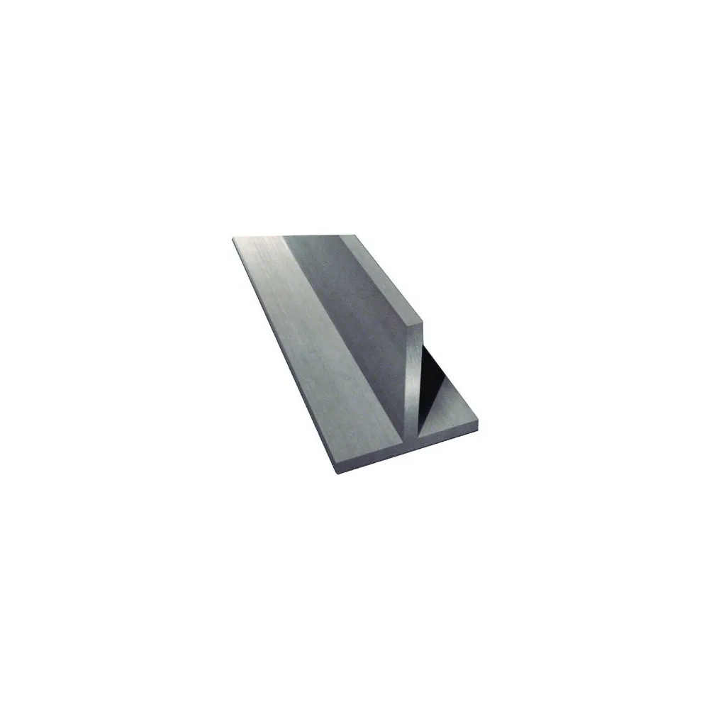 PROFILO A T ALLUMINIO ARGENTO 2MT 20X20MM.