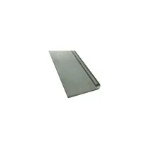 PROFILO UNGHIETTA ALLUMINIO ARGENTO BARRE 2MT. 22MM