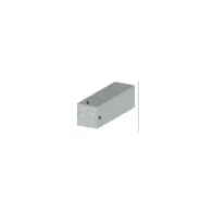 PROFILO ARGENTO H.100 TUBO QUADRO PIENO 10X10