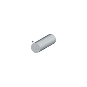 PROFILO ARGENTO H.100CM TONDO PIENO Ø8MM.