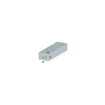 PROFILO ARGENTO H.100 TUBO RETTANGOLARE 30X15X1