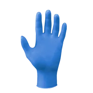 GUANTI NITRILE BLU PROF.CAT.III TG L 100PZ
