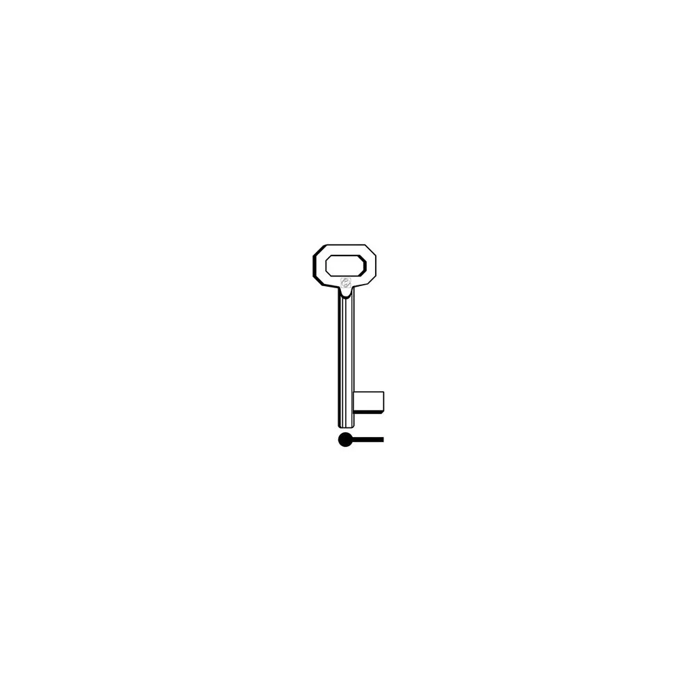 CHIAVE SILCA PATENT 5011 PASSEPARTOURT MEDIA OTTONATA PER PORTE INTERNE CHIAVE SILCA PATENT 5011 PASSEPARTOURT MEDIA OTTONATA PER PORTE INTERNE