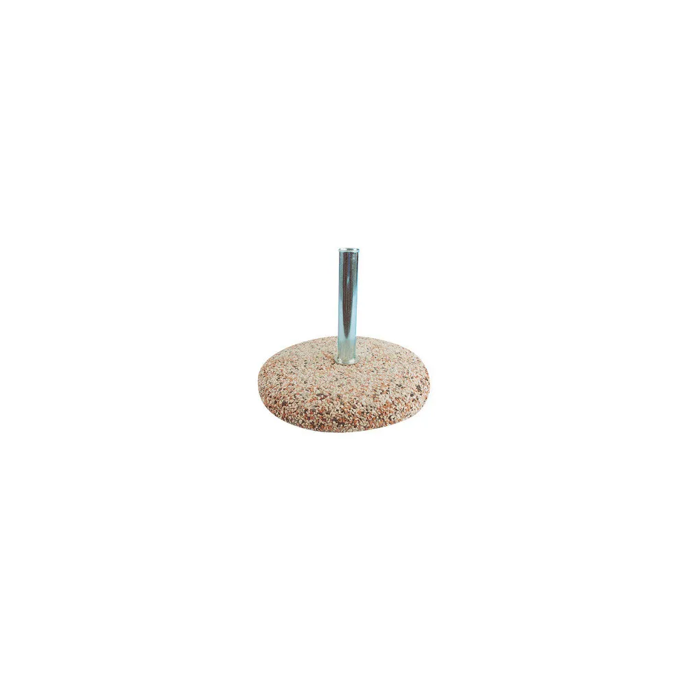 BASE PER OMBRELLONE IN CEMENTO 35KG TUBO 50MM.