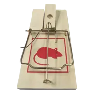 TRAPPOLA X TOPI BASE LEGNO 17,5X8,3X1 CM