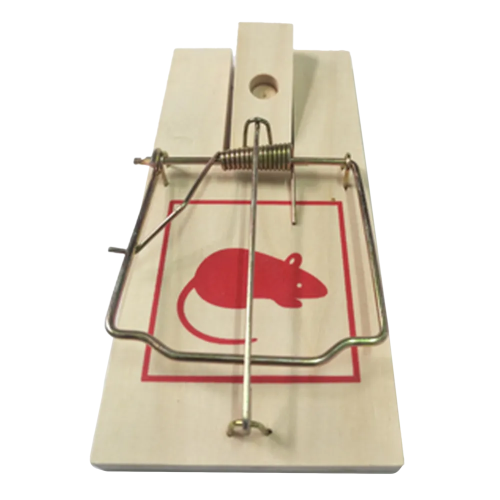 TRAPPOLA X TOPI BASE LEGNO 17,5X8,3X1 CM