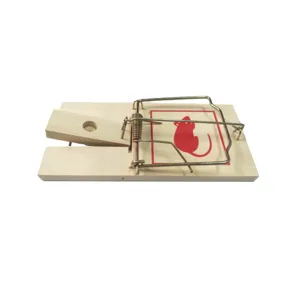 TRAPPOLA X TOPI BASE LEGNO 10,0X4,5X0,6C