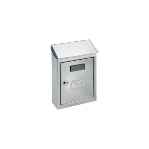 CASSETTA POSTALE INOX SMALL 30X20X6 CM
