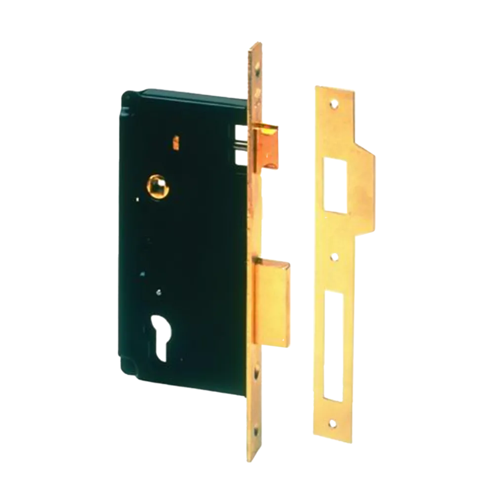 SERRATURE CISA DA INFILARE 5C611 ACC.OTTONATO 45 MM