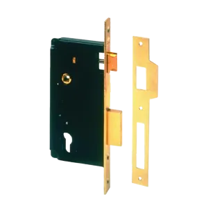 SERRATURE CISA DA INFILARE 5C611 ACC.OTTONATO 45 MM