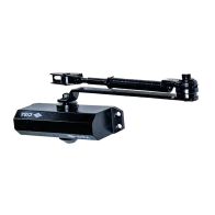 CHIUDIPORTA CISA 60461 FORZA 2-4 C/ARRESTO NERO