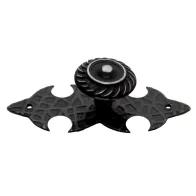 POMOLO PER MOBILI ART.985 FUMÈ MISURA B Ø30MM LUNGHEZZA 93MM