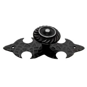 POMOLO PER MOBILI ART.985 FUMÈ MISURA B Ø30MM LUNGHEZZA 93MM