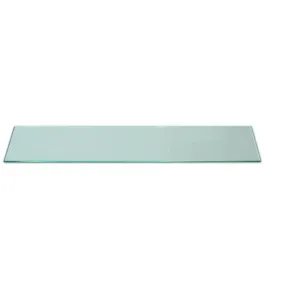 MENSOLA VETRO VITRA 12X30CM TRASPARENTE