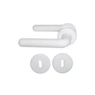 MANIGLIA BOLIS ITALIA MARGHERITA Q.8 BIANCO 2PZ