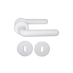 MANIGLIA BOLIS ITALIA MARGHERITA Q.8 BIANCO 2PZ