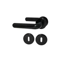 MANIGLIA BOLIS ITALIA MARGHERITA Q.8 NERO 2PZ