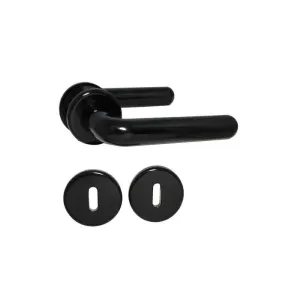 MANIGLIA BOLIS ITALIA MARGHERITA Q.8 NERO 2PZ