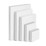 TELE PER PITTURA 30X50 BN TELAIO TELATO GRAFFATE AI LATI GRANA MEDIA