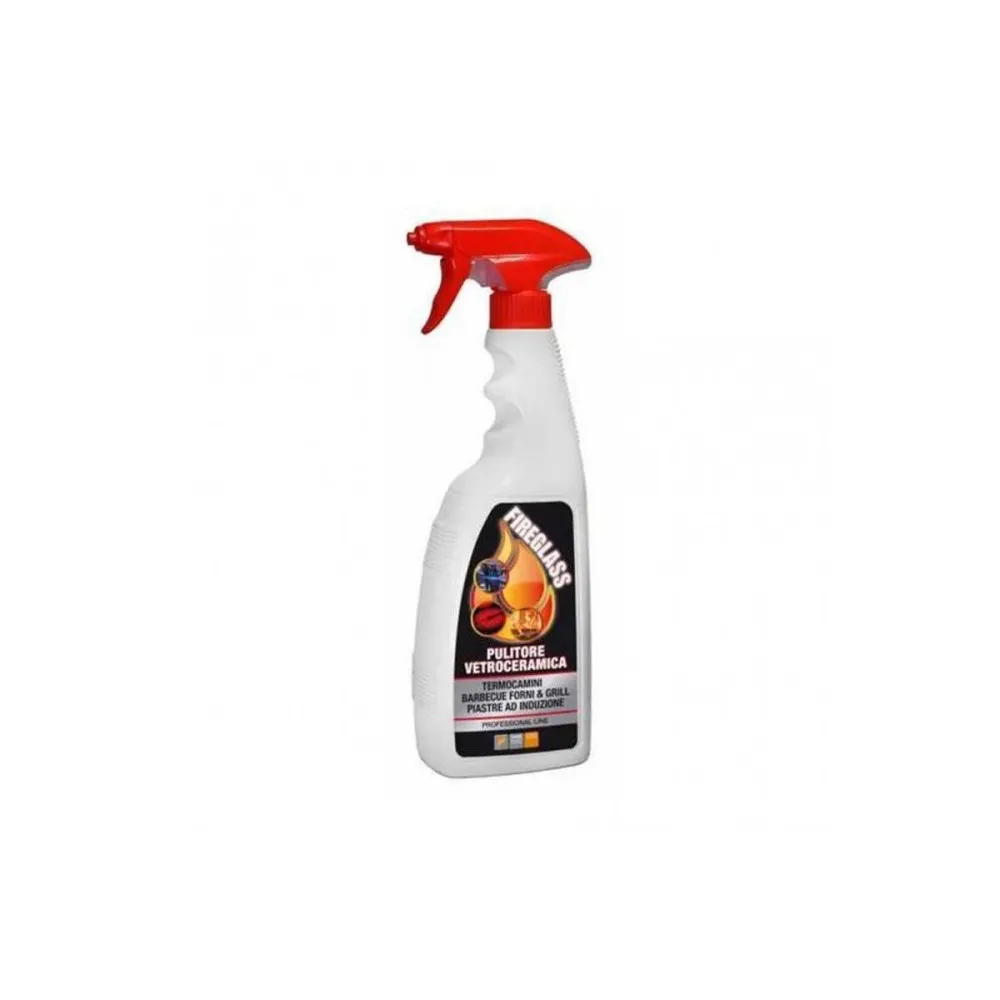 PULITORE VETRO PER CAMINETTI "FIREGLASS" 750ML
