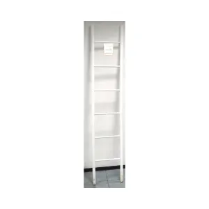 SCALA IN LEGNO BIANCA H180 CM