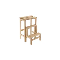 SCALETTO CLEO 3 GRADINI FAGGIO 44X37X58