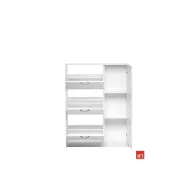 SCARPIERA BIANCA 3 RIBALTE + 1 ANTA