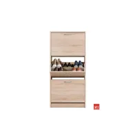 SCARPIERA CON 3 ANTE CON DOPPIA PROFONDITÀ ROVERE LINEA TANGO