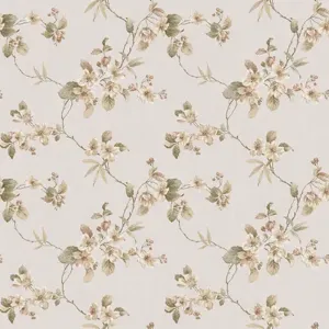 CARTA DA PARATI "BLOSSOM ROSE" A METRAGGIO O A ROTOLO