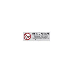 ETICHETTA ADESIVA 150X50 VIETATO FUMARE