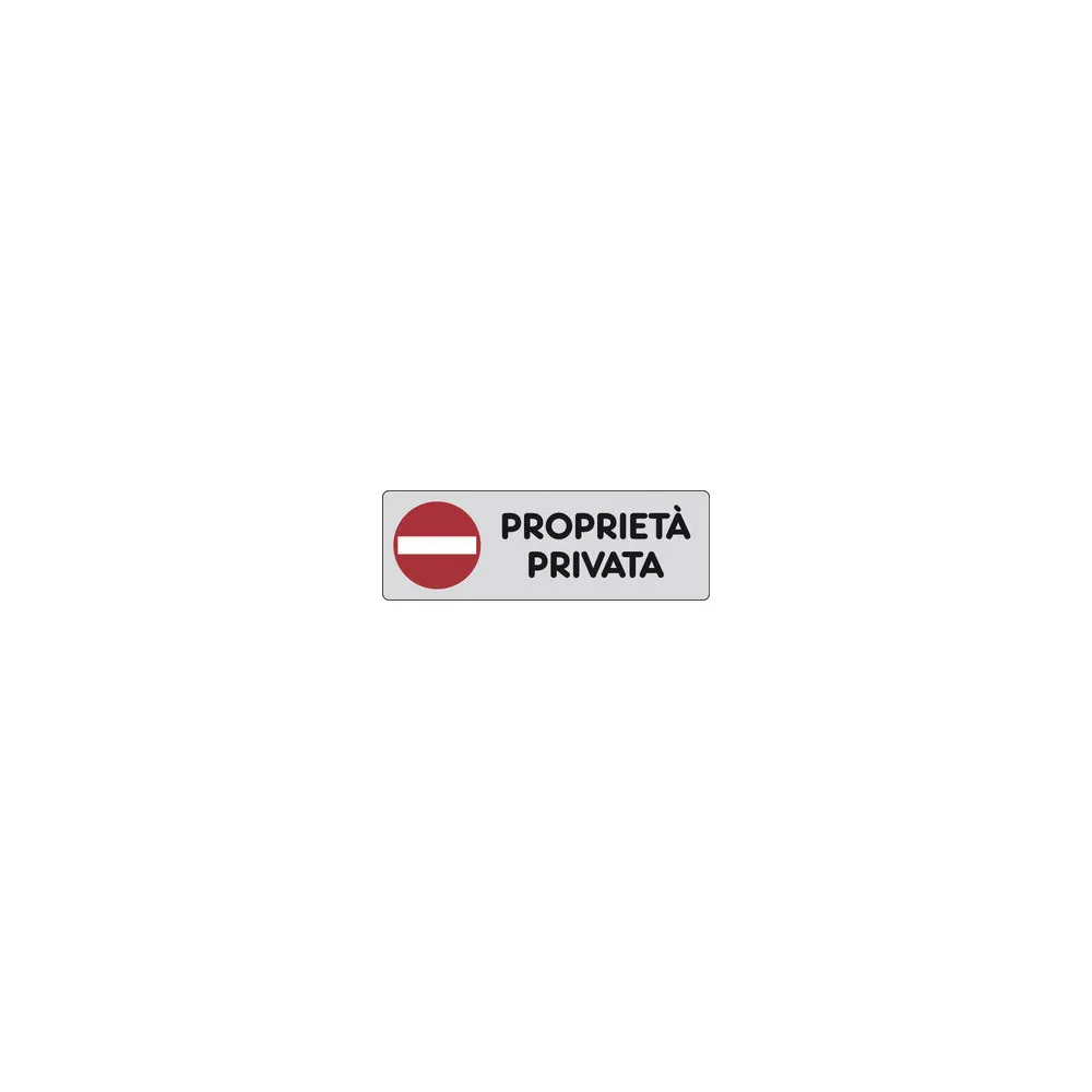 ETICHETTE ADESIVE 150X50MM. PROPRIETÀ PRIVATA ETICHETTE ADESIVE 150X50MM. PROPRIETÀ PRIVATA