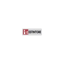 ETICHETTE ADESIVE 15X5 CM ESTINTORE
