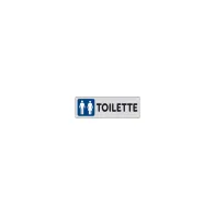 ETICHETTE ADESIVE 150X50MM TOILETTE (M/F)