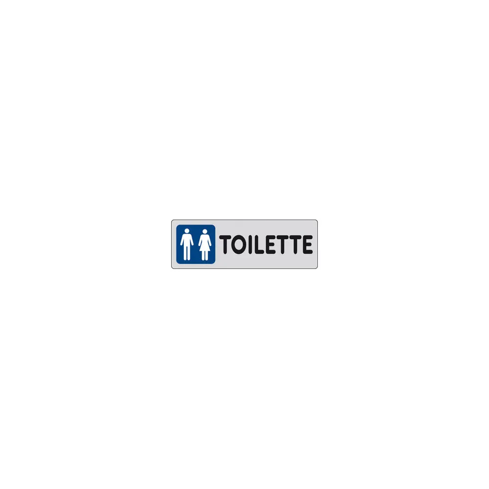 ETICHETTE ADESIVE 150X50MM TOILETTE (M/F)