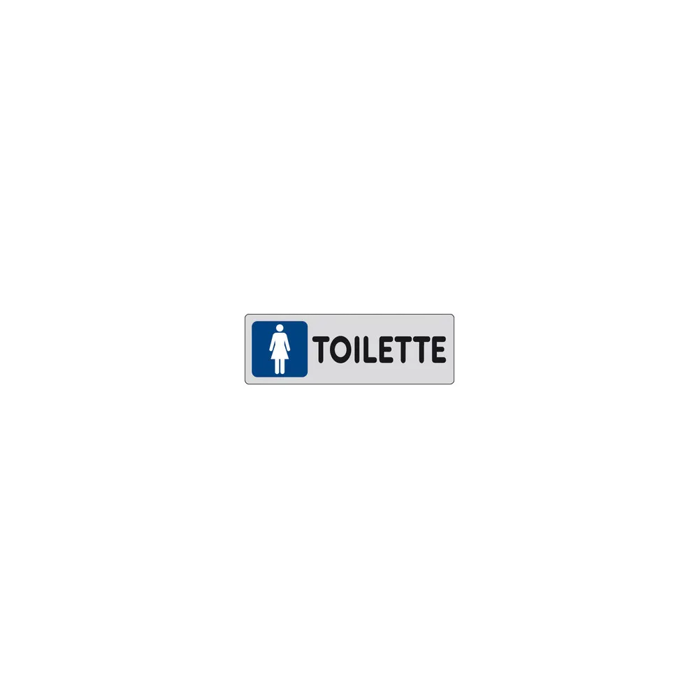 ETICHETTA ADESIVA TOILETTE (F)