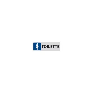 ETICHETTA ADESIVA TOILETTE (F)