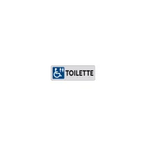 ETICHETTA ADESIVA 150X50 TOILETTE DISABILI