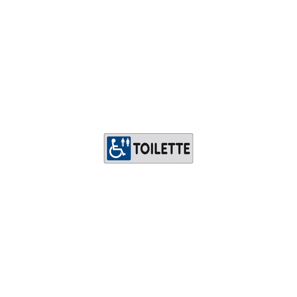 ETICHETTA ADESIVA 150X50 TOILETTE DISABILI ETICHETTA ADESIVA 150X50 TOILETTE DISABILI