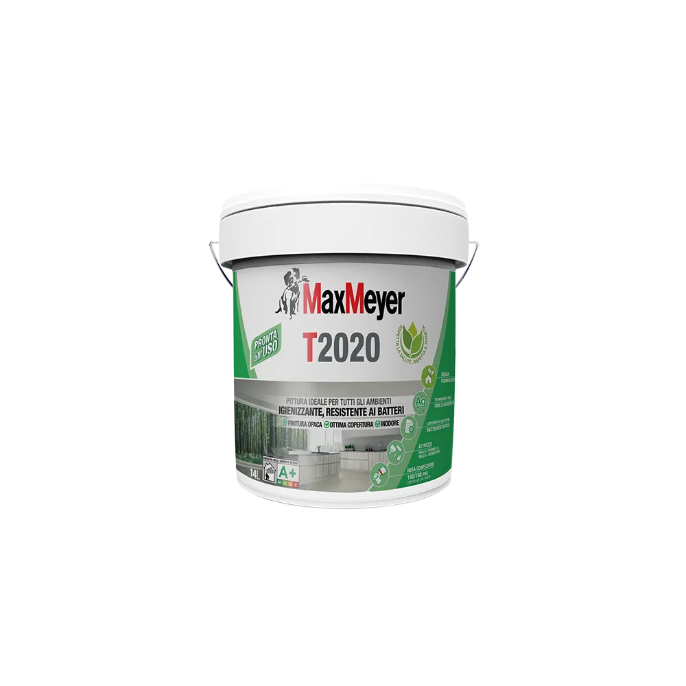 Pittura MaxMeyer T2022 Igienizzante Bianco 14lt Pittura MaxMeyer T2022 Igienizzante Bianco 14lt