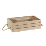 CASSETTA LEGNO NATURALE 18 x 10 x 6 CM